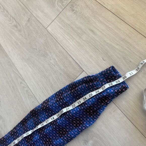 ANTHROPOLOGIE PILCRO Embroidered Plaid Button Up Size L Crew Neck Long Sleeve - Picture 4 of 9